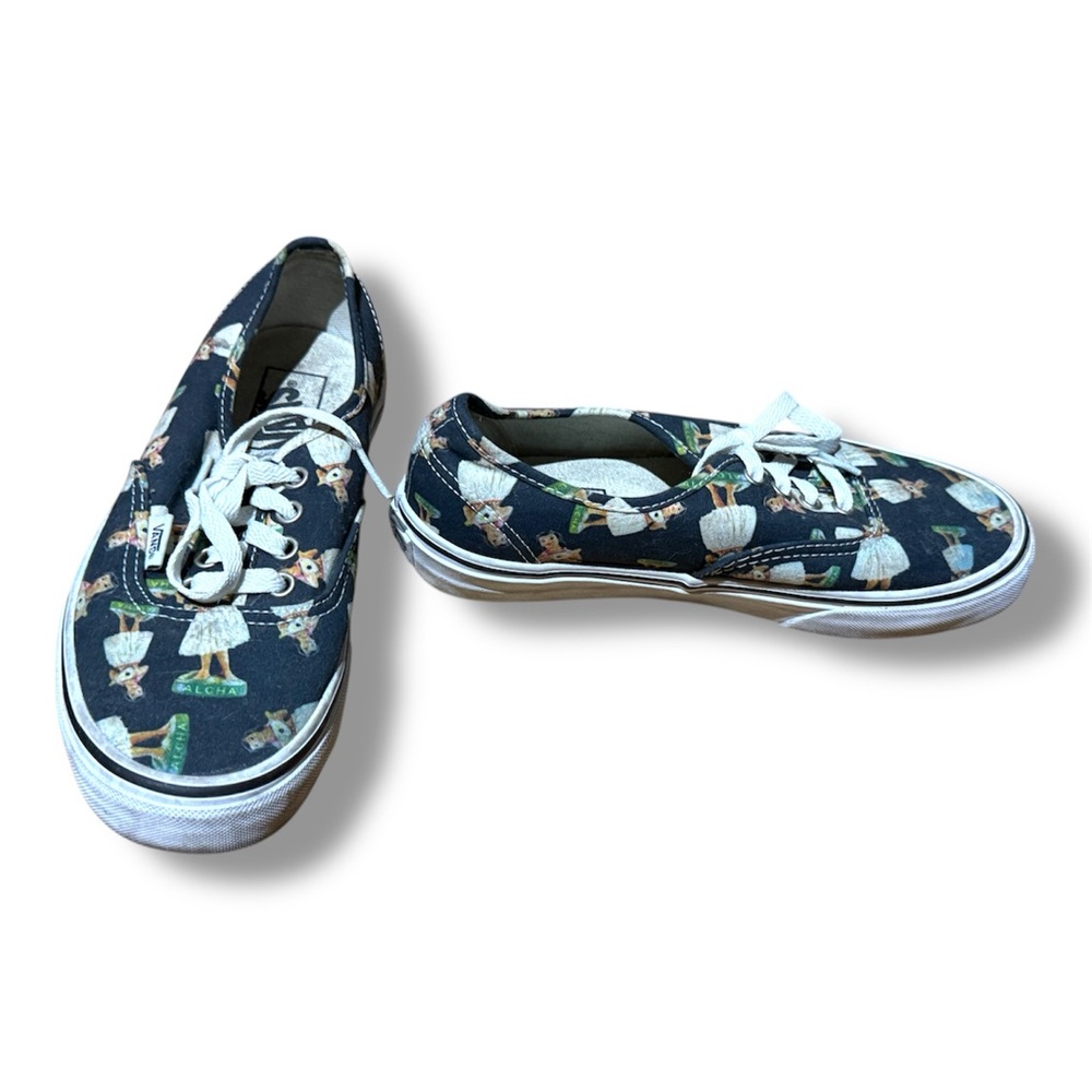 Vans LE Aloha Hula Girl Blue Patterned Sneakers